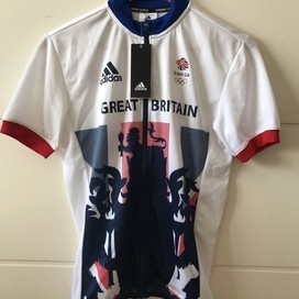 Camisa de Ciclismo Adidas Rio 2016 - Grã-Bretanha