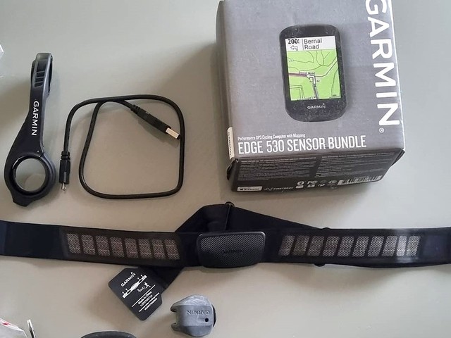 Classificados Bikemagazine - GPS Garmin Edge 530 Sensor Bundle